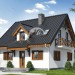 проект двухэтажного дома с мансардой 8 на 8