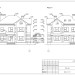 Проект дома из газобетона 13 на 12 метров с навесом и чердаком 101-43