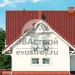 Проект двухэтажного дома керамоблоков с одноместным гаражом 13 на 8 м
