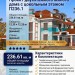 Проект двухэтажный жилого дома с цокольным этажом