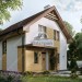 Проект двухэтажного дома с площадью до 150 кв м с кабинетом