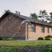 Проект узкого одноэтажного дома из газобетона с четырьмя спальнями