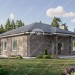 Проект узкого одноэтажного дома из газобетона с тремя спальнями