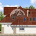 104-14  -  проект европейского двухэтажного дома с двухместным гаражом