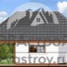 104-17  -  проект европейского гаража из газобетона 8 на 6 м до 100 кв м