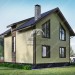 Проект двухэтажного дома с площадью до 150 кв м и кабинет