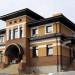 Проект трехэтажного дома из кирпича в стиле барокко с погребом и мансардным этажом, с площадью до 350 кв м