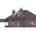 Проект двухэтажного дома с площадью до 300 кв м и навесом