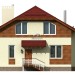 Проект загородного каркасного дома 11 на 13 метров