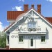 Проект квадратного двухэтажного дома из керамоблоков с эркером и погребом - LG-31