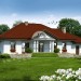Проект квадратного дома с камином 20 на 10 метров