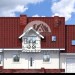 Проект двухэтажного  дома из керамоблоков с мансардой, погребом,  гаражом