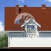 104-41  -  проект дачного дома с мансардой 9 на 9 из пеноблоков