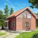 Проект индивидуального двухэтажного жилого дома