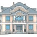 FD-00-25  -  проект частного классического квадратного дома 13 на 13 метров
