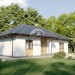 проект узкого одноэтажного дома площадью до 150 кв. м