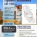 Проект квадратного четырёхэтажного дома из кирпича в стиле барокко с цокольным этажом и двухместным гаражом, с площадью до 850 кв м