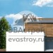 Проект узкого двухэтажного коттеджа из керамоблоков в европейском стиле с двухместным гаражом и большими окнами - VV-8