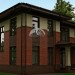 102-14 - проект дома 10 на 10 из кирпича до 200 кв с 4 спальнями