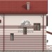 Проект двухэтажного дома из газобетонных блоков в стиле Эклектика -