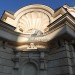 Проект гаража для четырёх машин из кирпича в стиле барокко c размерами 22 м на 8 м