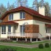 Проект двухэтажного каркасного дома в стиле Модернизм -