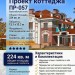 Проект двухэтажного дома с площадью до 250 кв м и двухместным гаражом