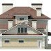 102-28 - проект классического дома с гаражом, сауной и кинотеатром